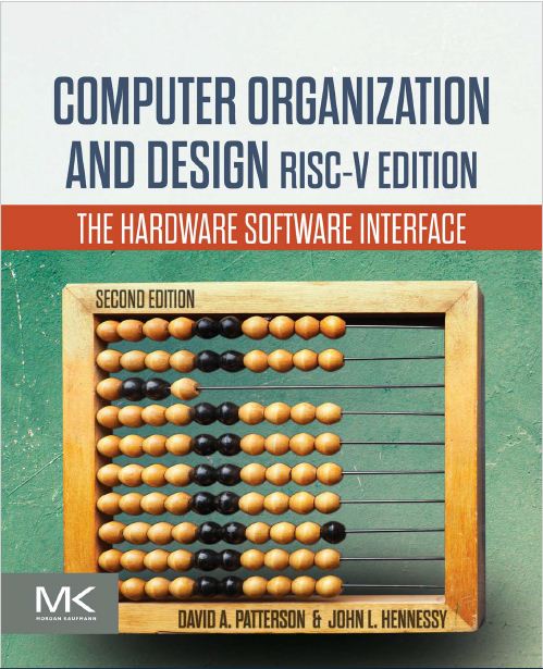 Book cover: Computer organization and design : the hardware software interface