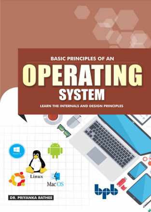 Book cover: Basic principles of an operating system: learn the internals and design principles.