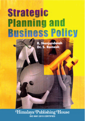 Book cover: Strategic planning and business policy