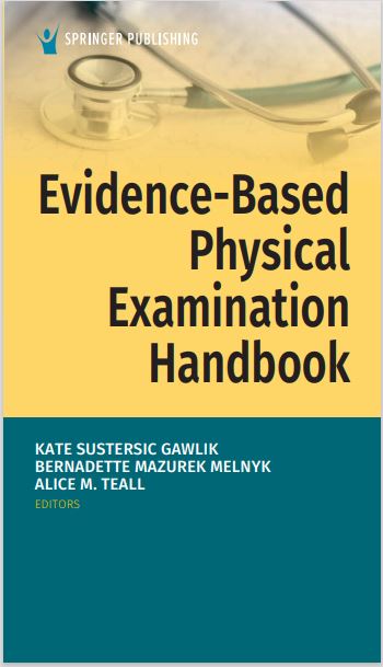 Book cover: Evidence-based physical examination handbook.