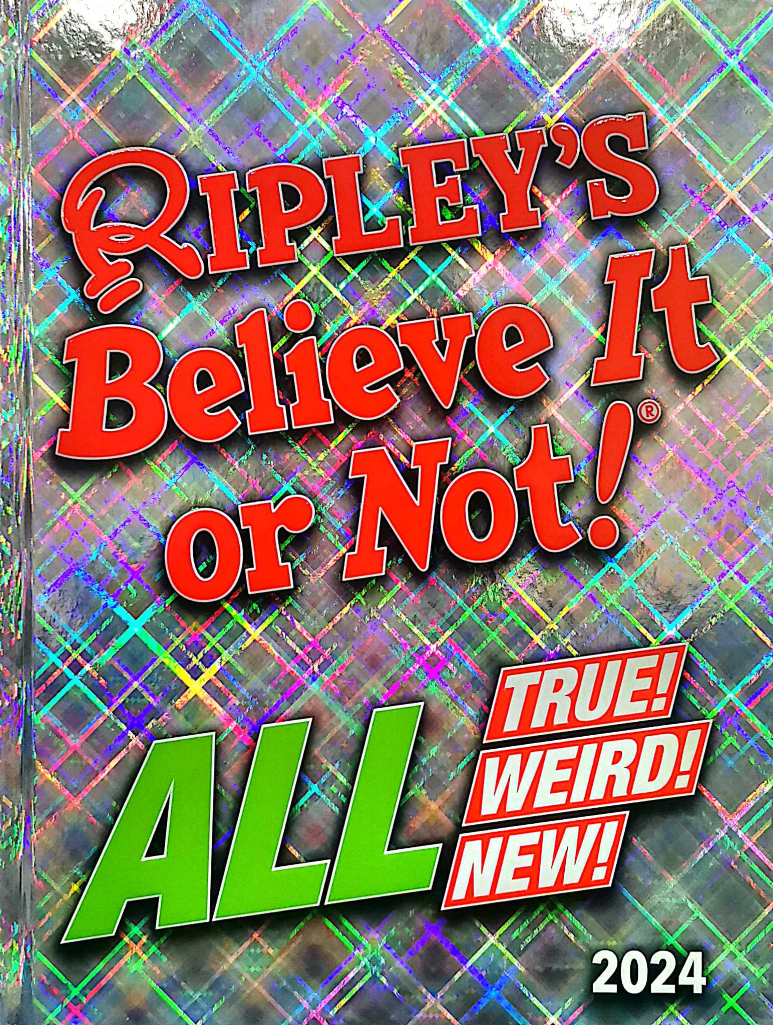 Book cover: Ripley's believe it or not! 2024