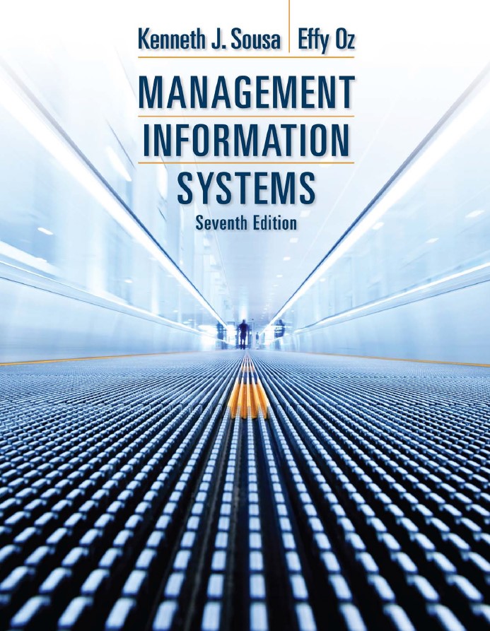 Book cover: Management information systems