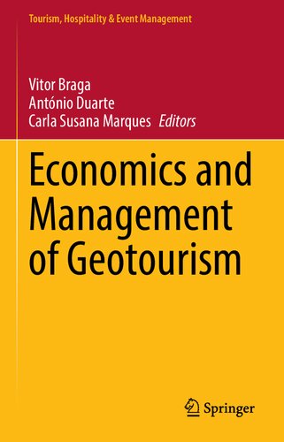 Book cover: Economics and management of geotourism