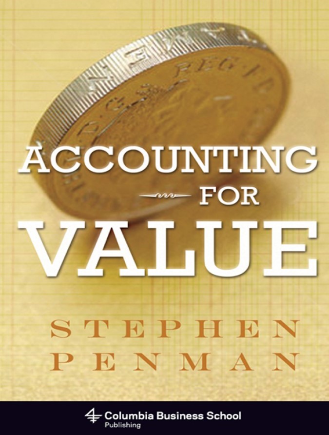 Book cover: Accounting for value