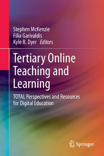 Book cover: Tertiary online teaching and learning : TOTAL perspectives and resources for digital education.