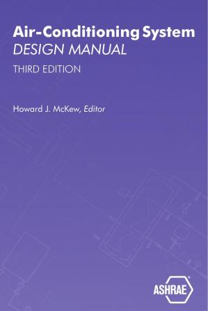 Book cover: Air-conditioning system design manual