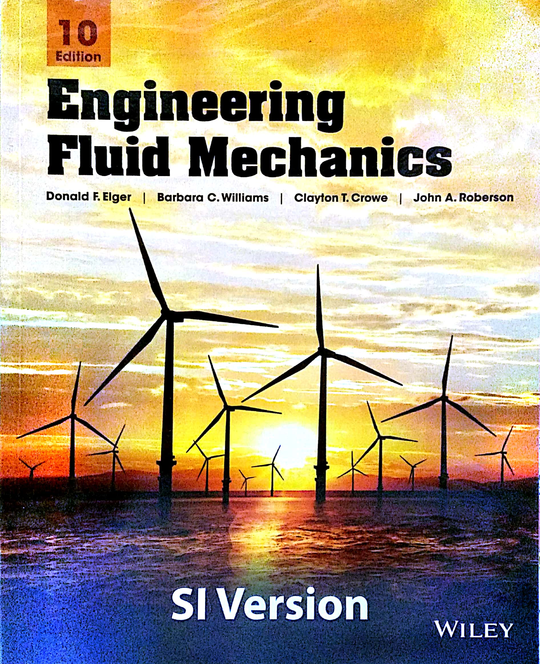 Book cover: Engineering fluid mechanics.