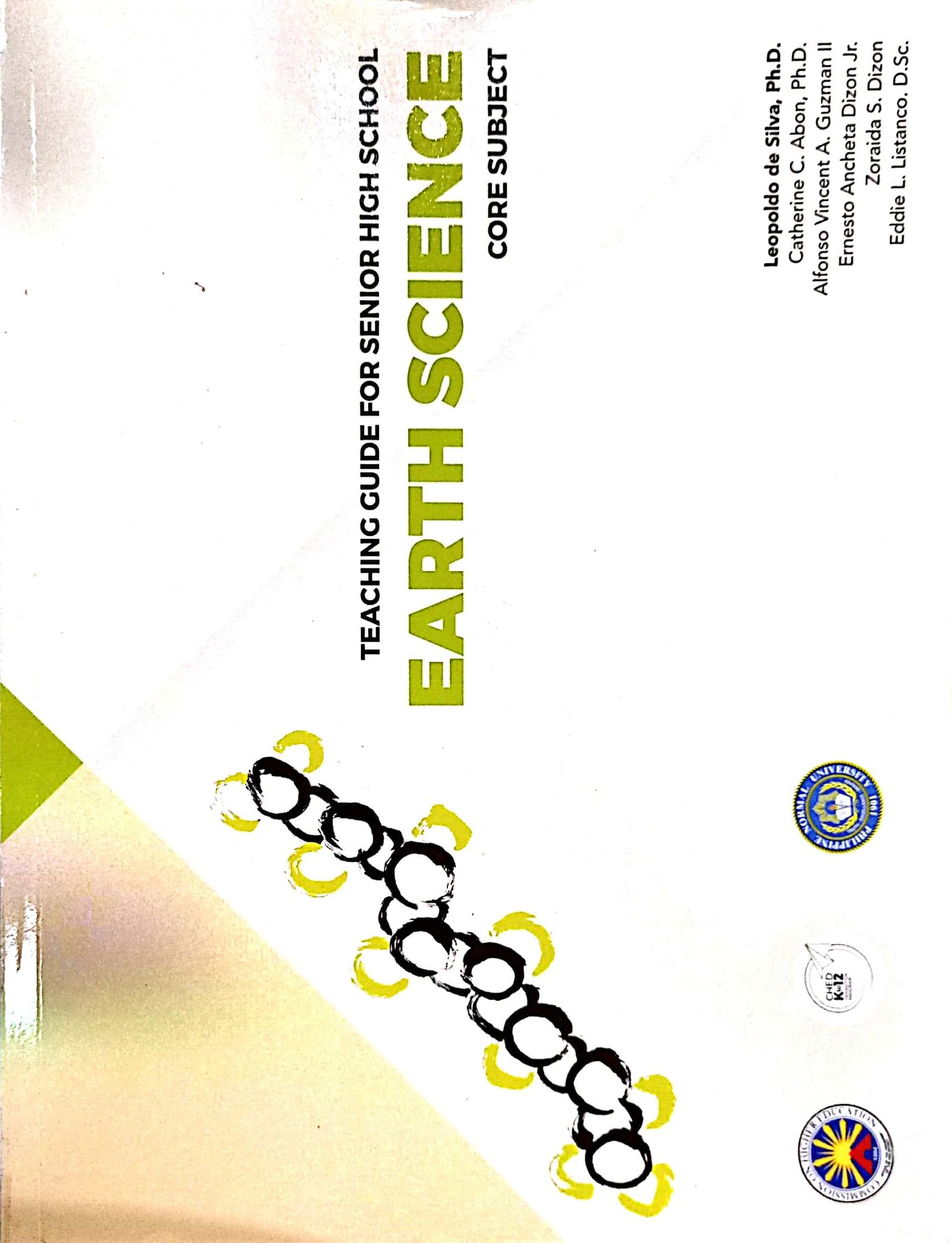 Book cover: Teaching guide for senior high school : earth science
