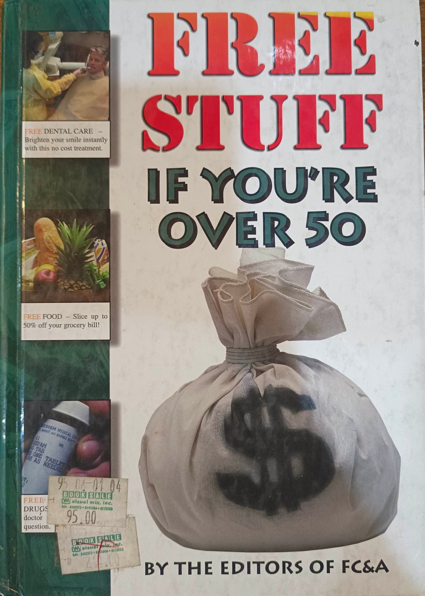 Book cover: Free stuff if you're over 50