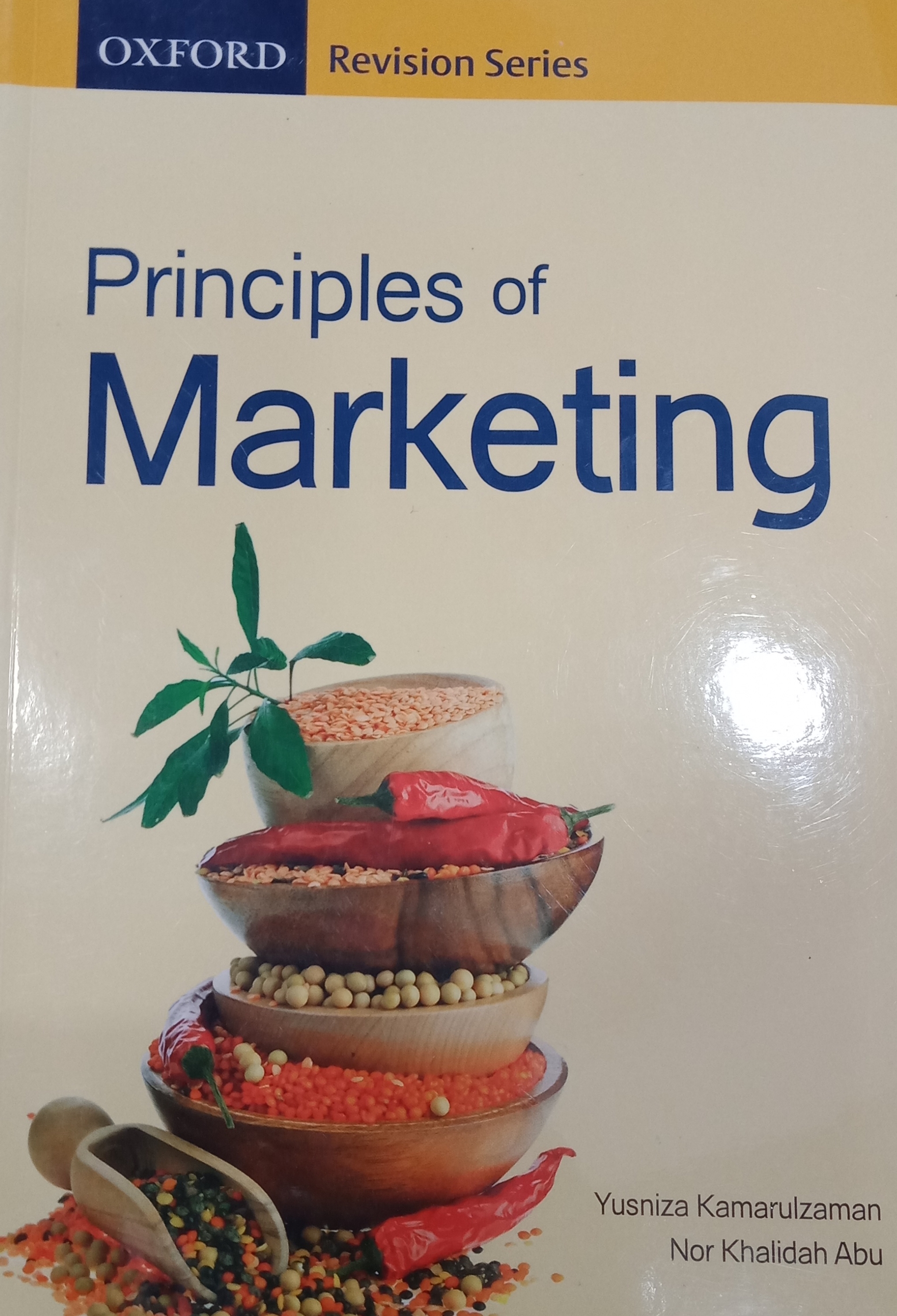 Book cover: Principles of marketing