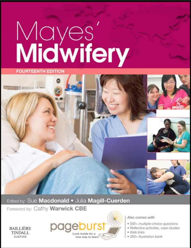 Book cover: Mayes' midwifery