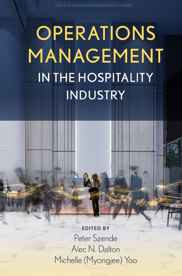 Book cover: Operations management in the hospitality industry