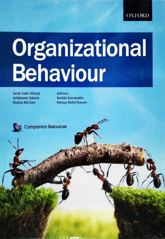 Book cover: Organizational bahaviour