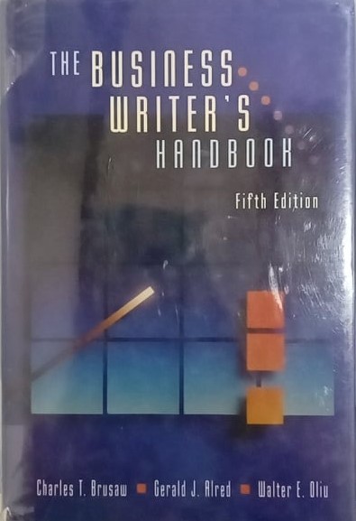 Book cover: The Business writer's handbook