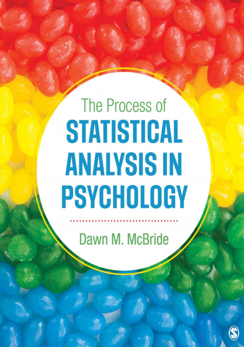 Book cover: The Process of statistical analysis in psychology