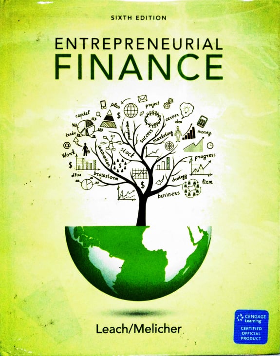 Book cover: Entrepreneurial finance
