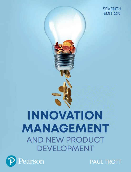 Book cover: Innovation management and new product development