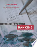 Book cover: Microeconomics of banking