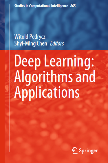 Book cover: Deep learning : algorithms and applications