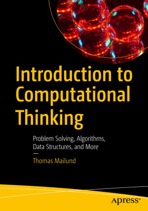 Book cover: Introduction to computational thinking : problem solving, algorithms, data structures, and more.