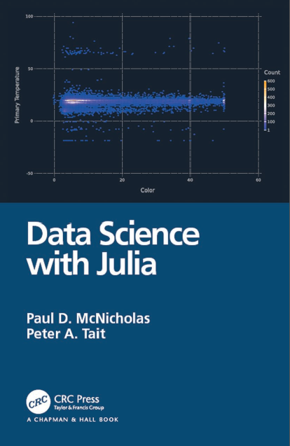 Book cover: Data science with Julia