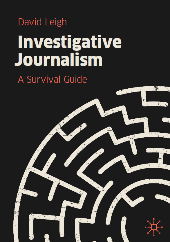 Book cover: Investigative journalism : a survival guide