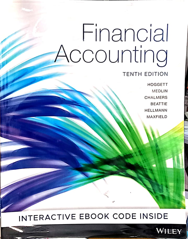Book cover: Financial accounting