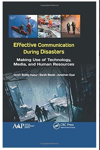 Book cover: Effective communication during disasters : making use of technology, media, and human resources