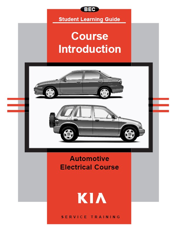 Book cover: Automotive electrical course