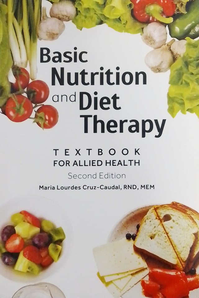 Book cover: Basic nutrition and diet therapy