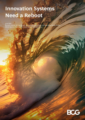 Book cover: Bcg’s most innovative companies report 2024 innovation systems need a reboot