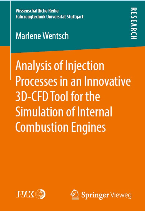 Book cover: Analysis of injection processes in an innovative 3D-CFD tool for the simulation of internal combustion engines