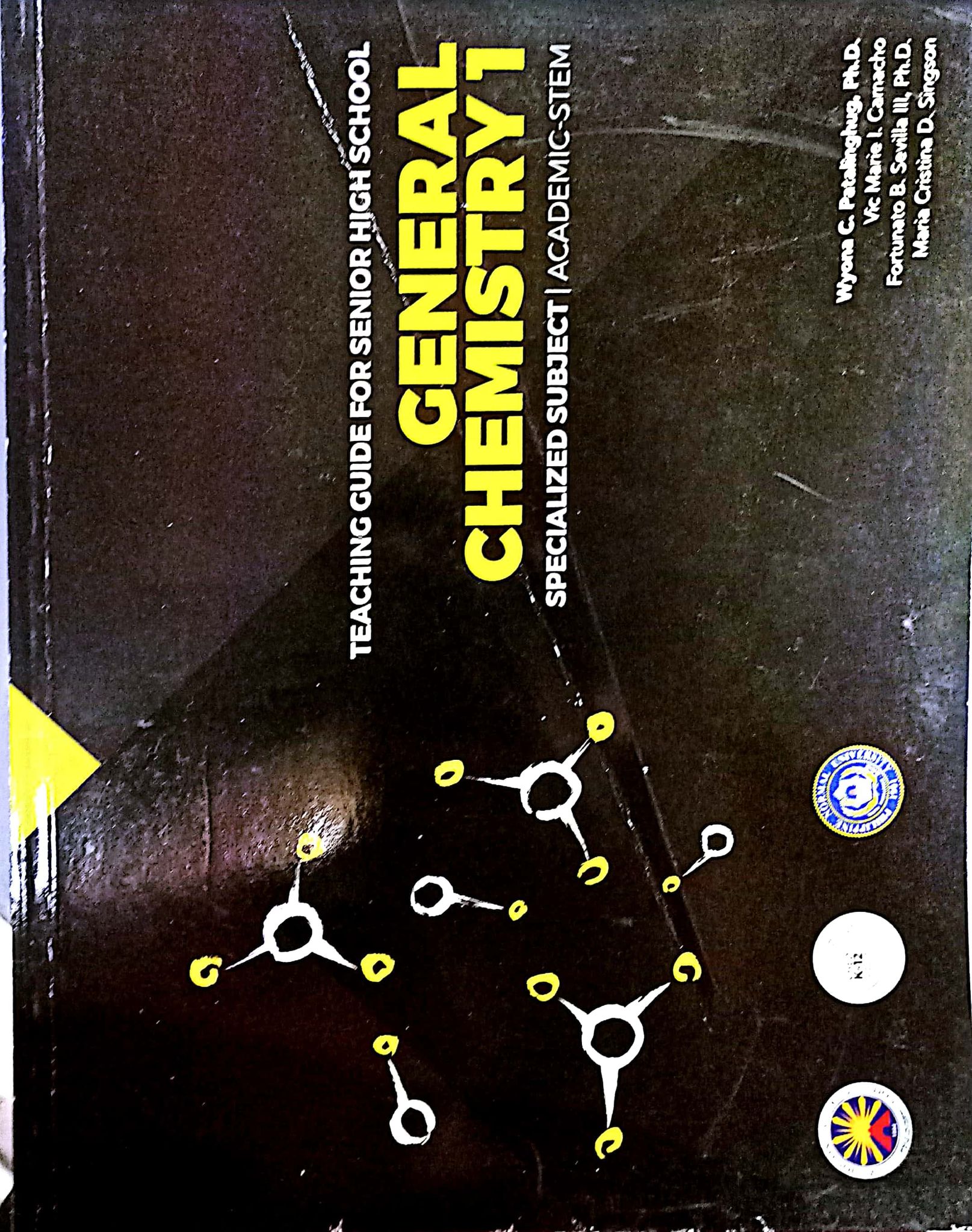 Book cover: Teaching guide for senior high school : general chemistry 1