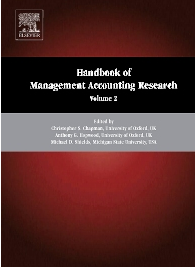 Book cover: Handbooks of management accounting research 2