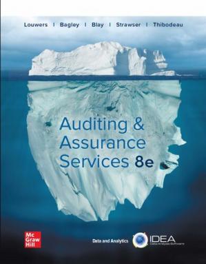 Book cover: Auditing & assurance services