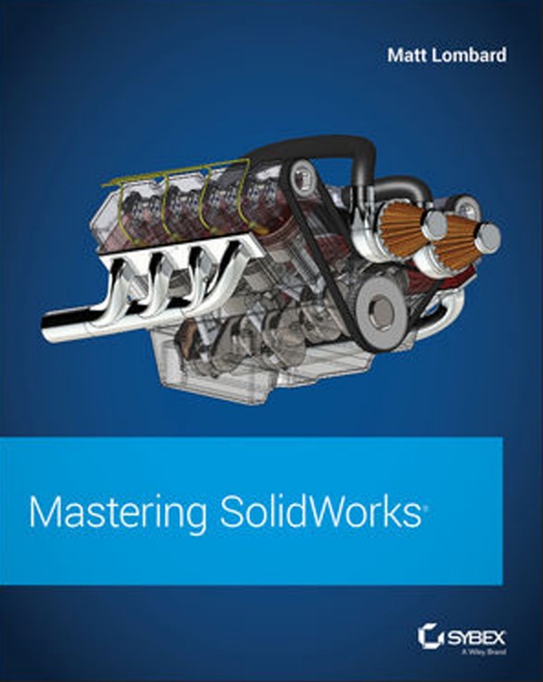 Book cover: Mastering solidWorks.