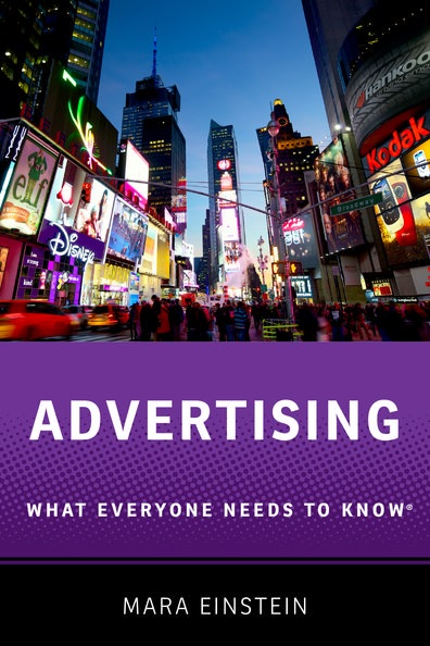 Book cover: Advertising : what everyone needs to know