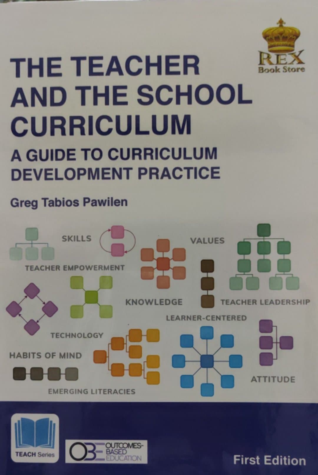 Book cover: The Teacher and the school curriculum: a guide to curriculum development practice