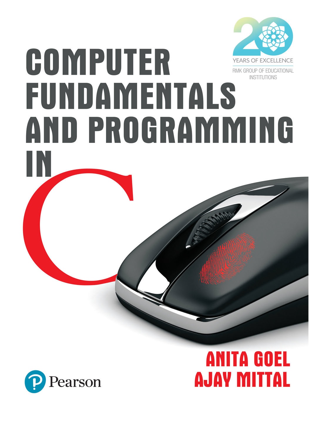 Book cover: Computer fundamentals and programming in C
