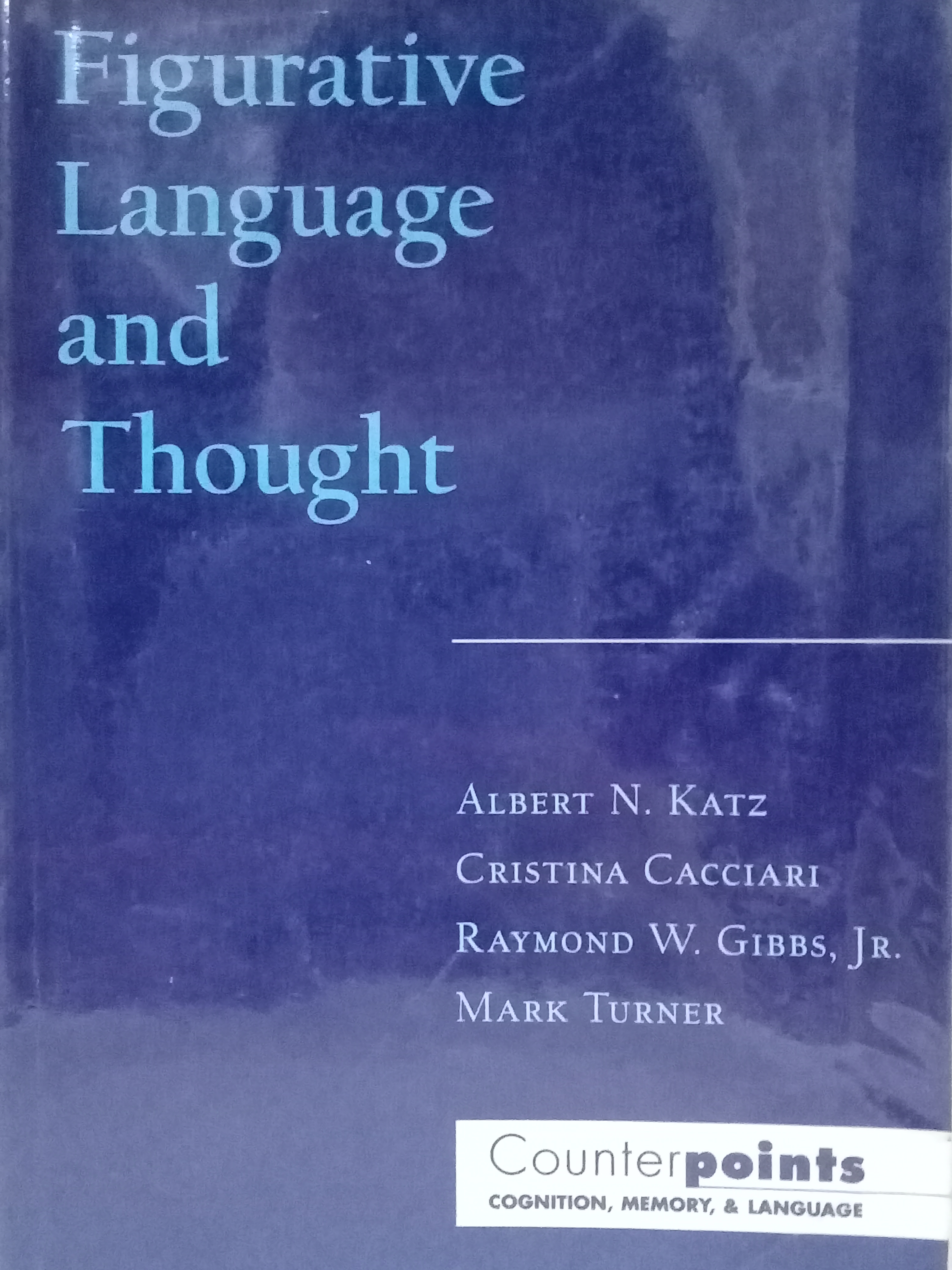 Book cover: Figurative language and thought