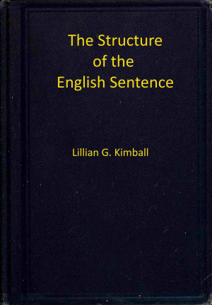 Book cover: The Structure of the english sentence