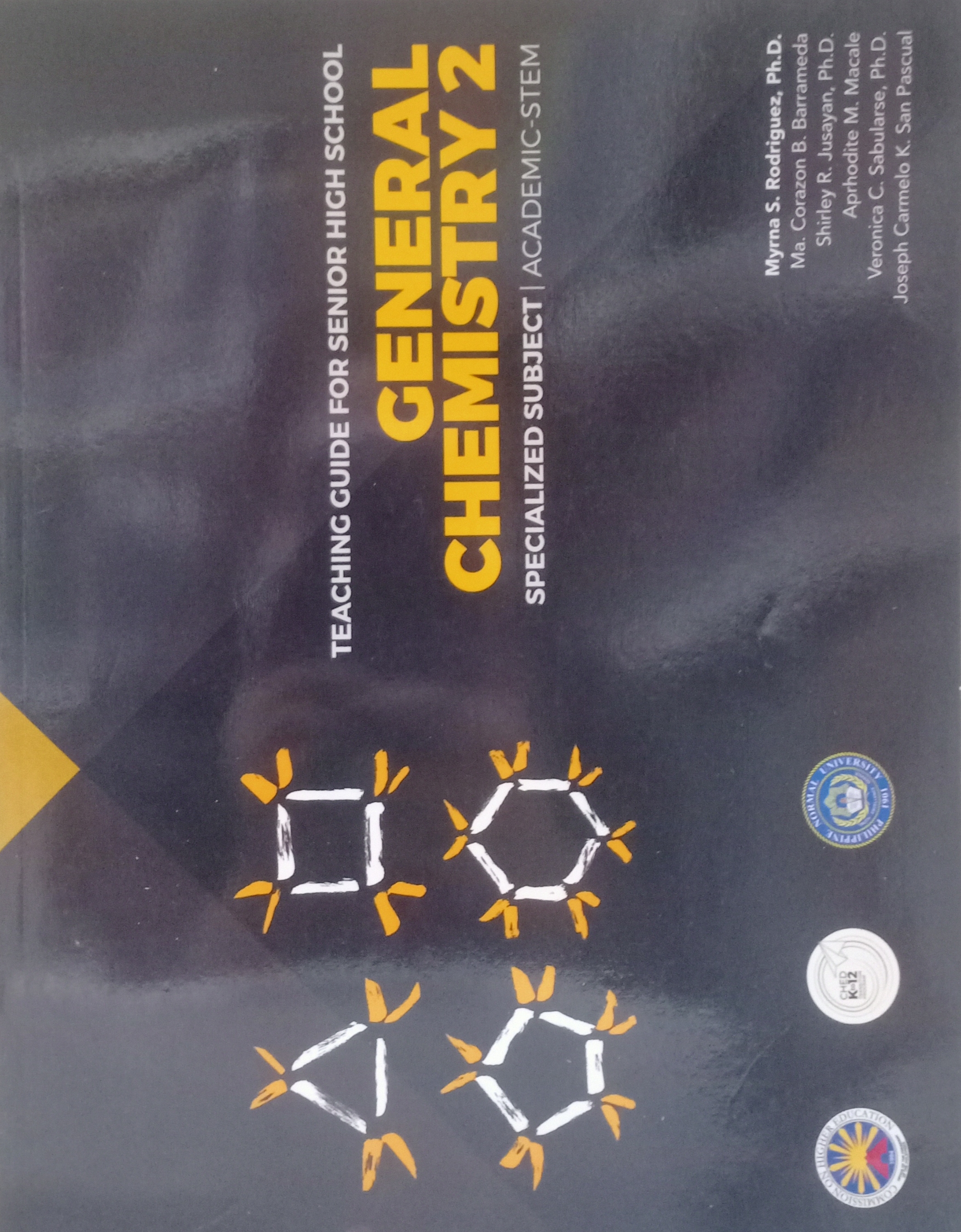 Book cover: Teaching guide for senior high school : general chemistry 2