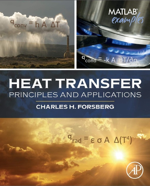 Book cover: Heat transfer principles and applications