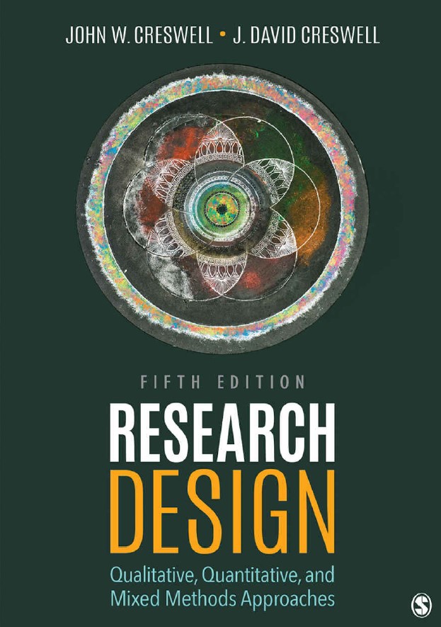 Book cover: Research design : qualitative, quantitative, and mixed methods approaches