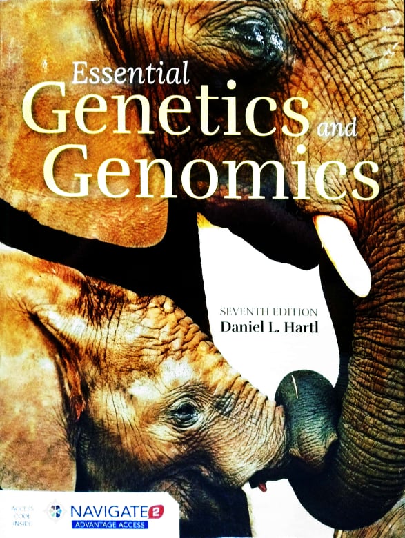 Book cover: Essential genetics and genomics