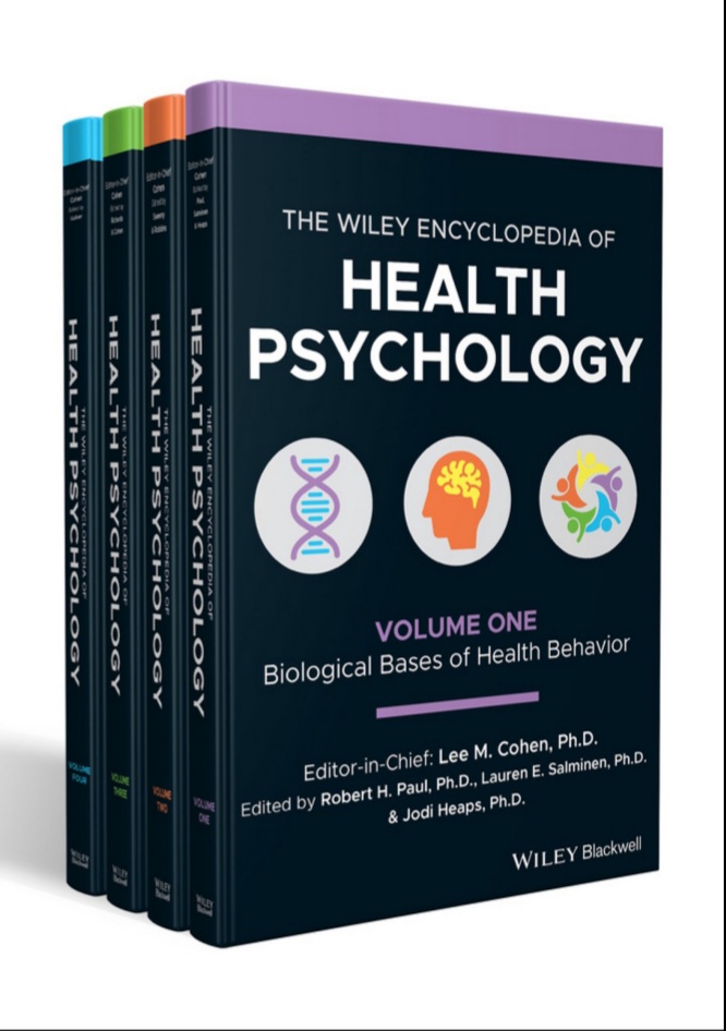 Book cover: The Wiley encyclopedia of health psychology