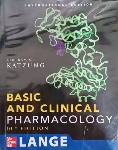 Book cover: Basic & clinical pharmacology