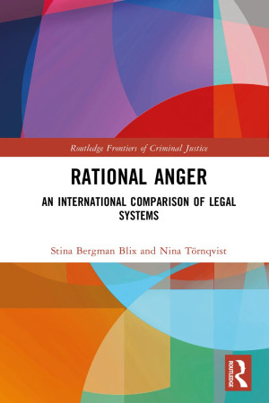 Book cover: Rational anger : an international comparison of legal systems