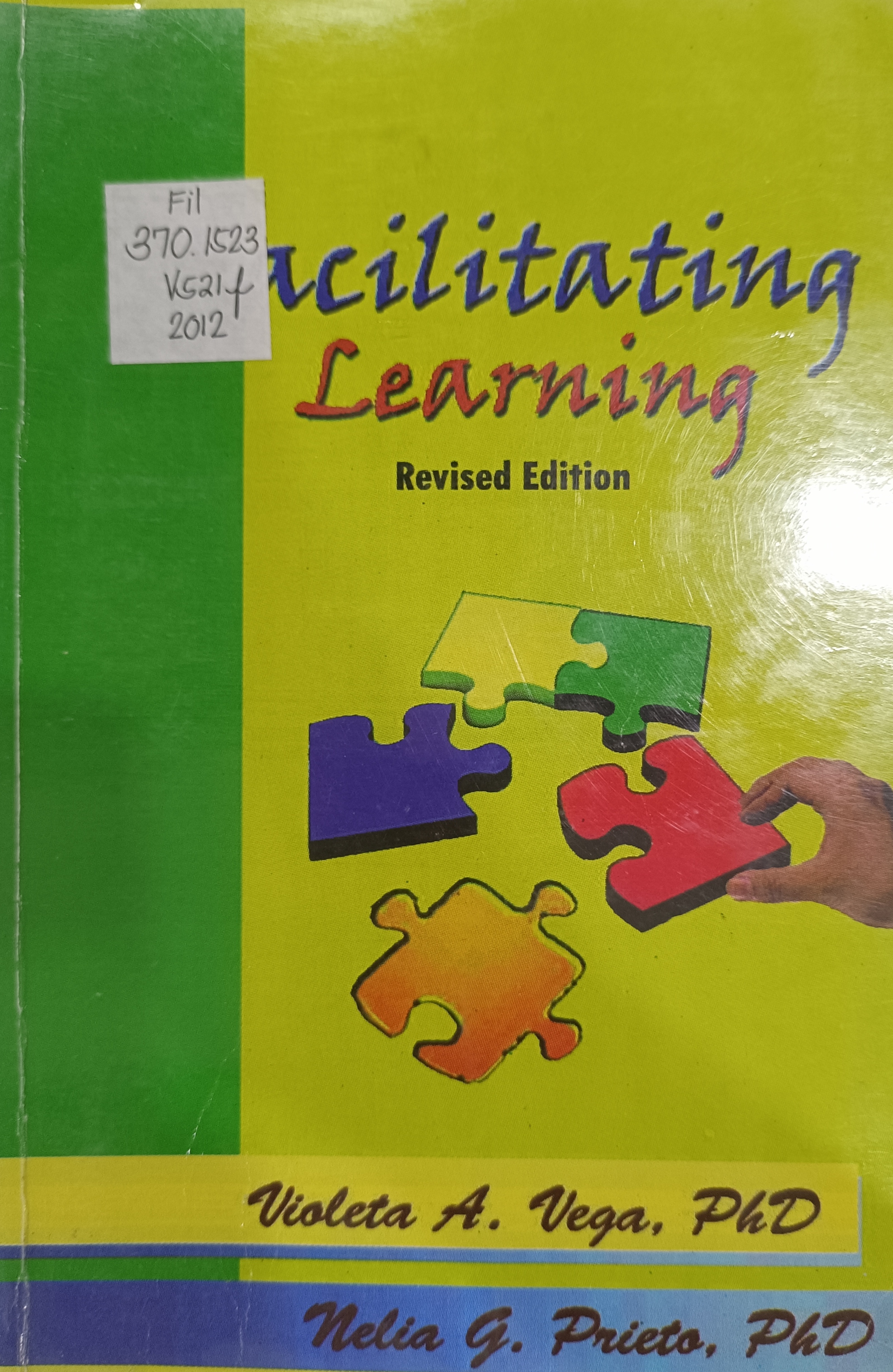 Book cover: Facilitating learning