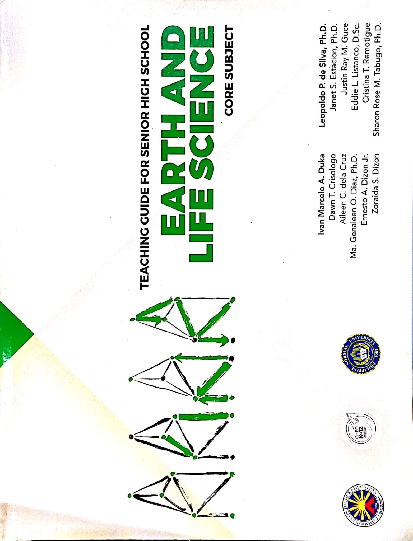 Book cover: Teaching guide for senior high school : earth and life science